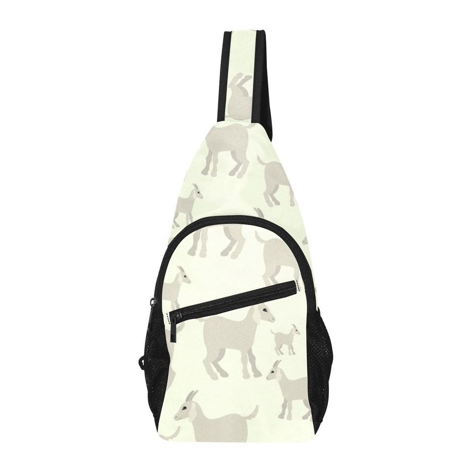 Little young goat pattern All Over Print Chest Bag