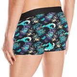 Dragon sea wave pattern Men's All Over Print Boxer Briefs Men's Underwear