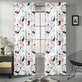 cute mermaid pattern Gauze Curtain