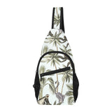Monkey sloth lemur palm trees pattern All Over Print Chest Bag