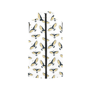 Eagle Pattern Print Design 03 Men's Padded Vest