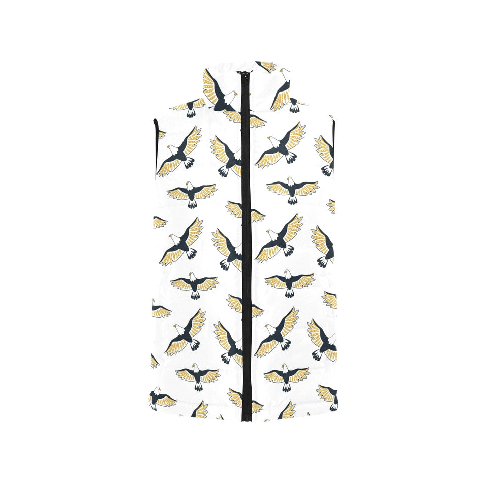 Eagle Pattern Print Design 03 Men's Padded Vest