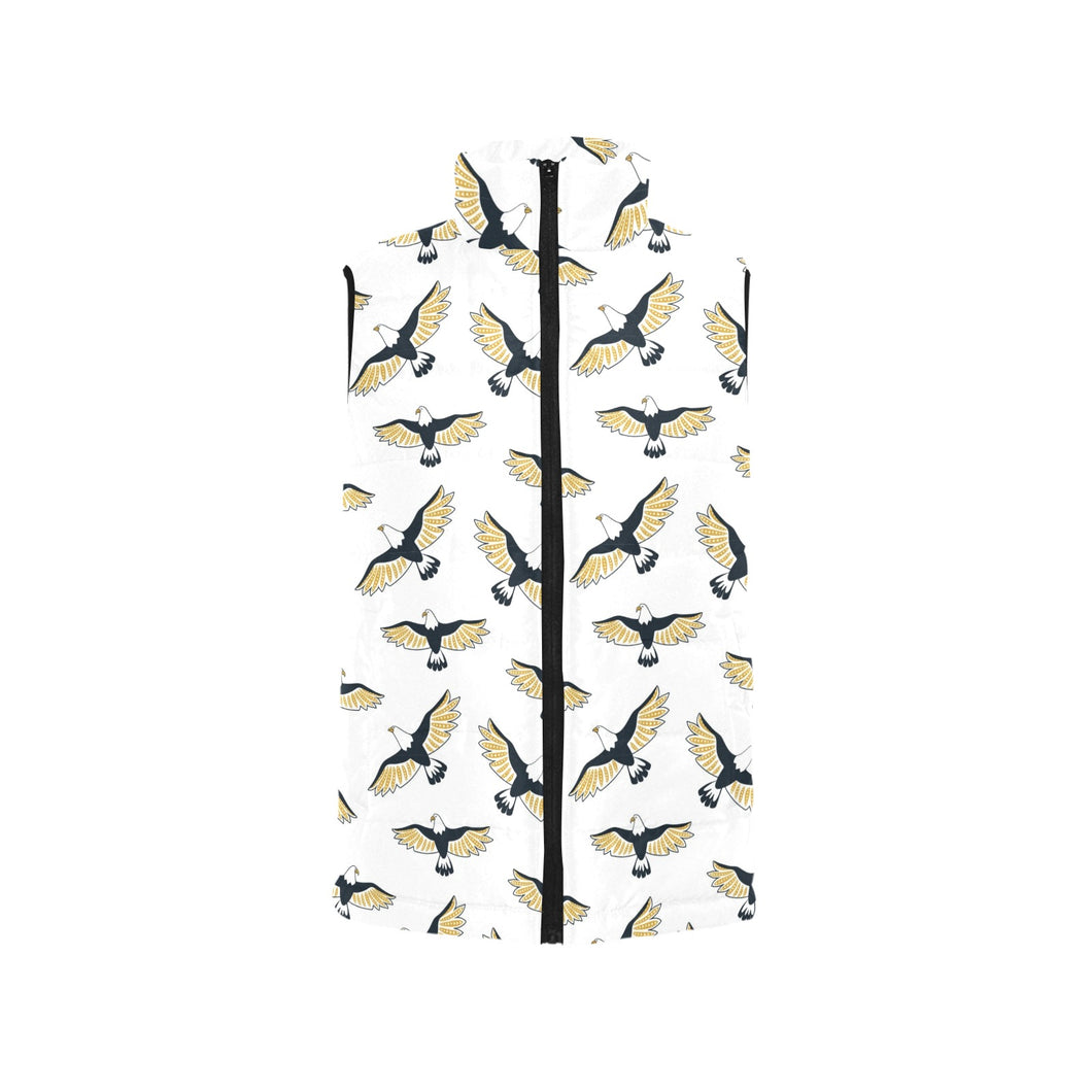 Eagle Pattern Print Design 03 Men's Padded Vest