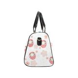 Daruma japanese wooden doll cherry blossom flower Travel Bag