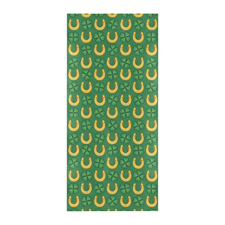 Horseshoes Pattern Print Design 05 Beach Towel