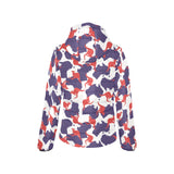 Kangaroo Australian pattern Women's Padded Hooded Jacket