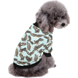 Eagle Pattern Print Design 01 All Over Print Pet Dog Round Neck Fuzzy Shirt