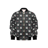 Piano Pattern Print Design 05 Kids' Boys' Girls' Bomber Jacket