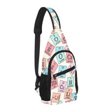 Chemistry Periodic Table Pattern Print Design 02 All Over Print Chest Bag