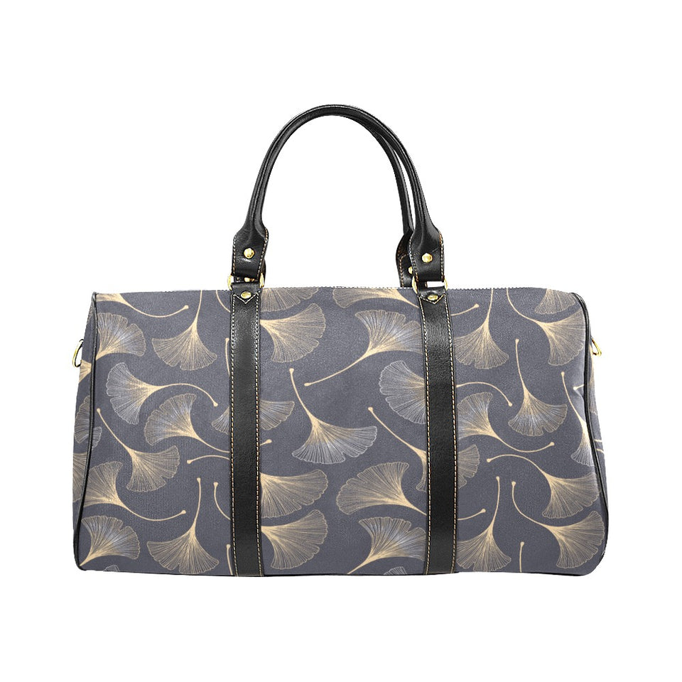 Gold ginkgo leaves Travel Bag