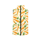 Carrot Pattern Print Design 01 Men's Padded Vest
