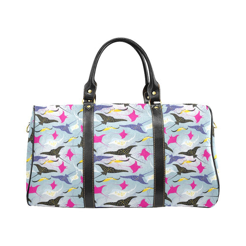 Stingray Pattern Print Design 01 Travel Bag