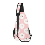 Cute sheep pattern All Over Print Chest Bag