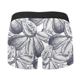 Guava tropical hand drawn pattern Men's All Over Print Boxer Briefs Men's Underwear