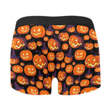 Halloween Pumpkin pattern Men's All Over Print Boxer Briefs Men's Underwear
