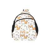 Cute corgi heart star bone pattern All Over Print Chest Bag