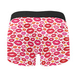 Lips Pattern Print Design 01 Men's All Over Print Boxer Briefs Men's Underwear