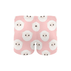 Cute sheep pattern Men's Swimming Trunks