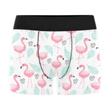 Cute flamingo pattern Men's All Over Print Boxer Briefs Men's Underwear