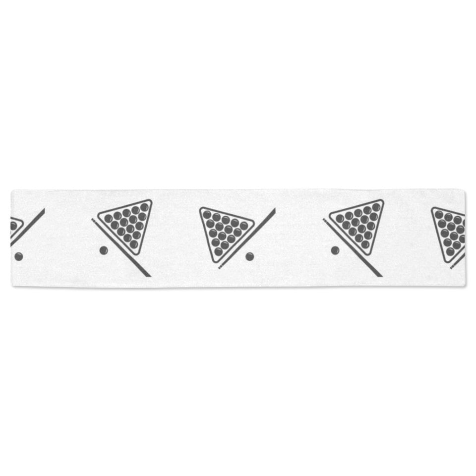 Billiard Ball Pattern Print Design 03 Table Runner