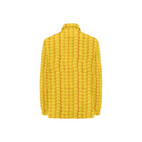 Corn Pattern Print Design 04 Women's Long Sleeve Polo Shirt