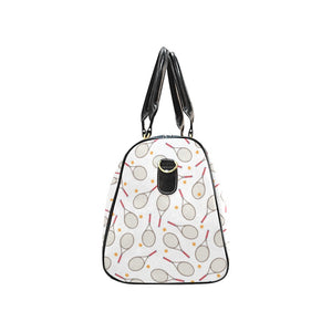 Tennis Pattern Print Design 04 Travel Bag