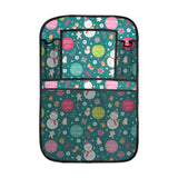 Snowman bird decorative elements christmas pattern Car Seat Back Organizer