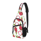 dragon fruits white background All Over Print Chest Bag