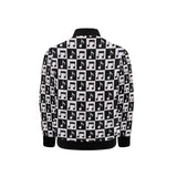 Music Notes Pattern Print Design 01 Kids' Boys' Girls' Bomber Jacket