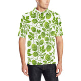 Hop design pattern Men's All Over Print Polo Shirt