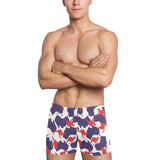 Kangaroo Australian pattern Men's Swimming Trunks