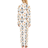 Clown Fish Pattern Print Design 02 Women's Long Pajama Set