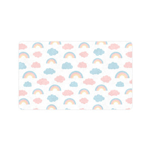 Cute rainbow clound pattern Doormat