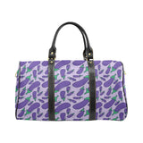 Eggplant Pattern Print Design 03 Travel Bag