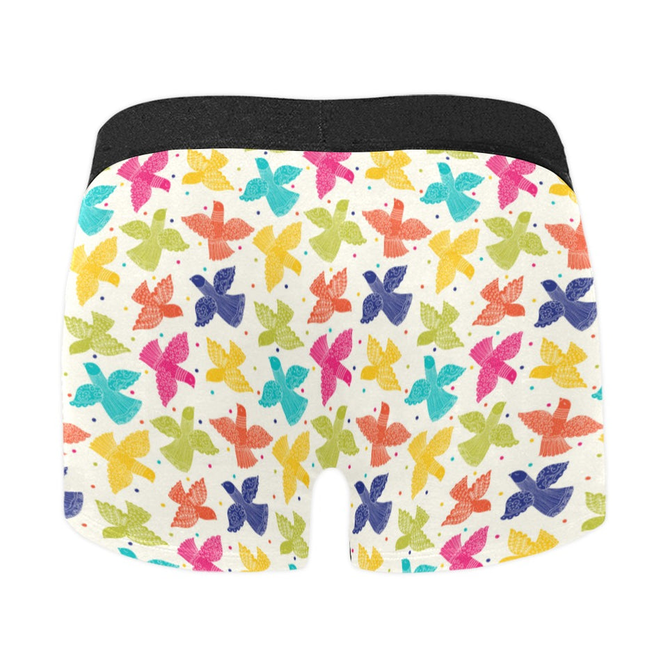 Pigeon Pattern Print Design 01 Men's All Over Print Boxer Briefs Men's Underwear