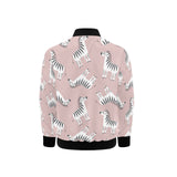 Cute zebra pattern Kids' Boys' Girls' Bomber Jacket