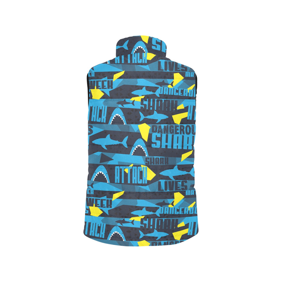Shark dangerous Women's Padded Vest
