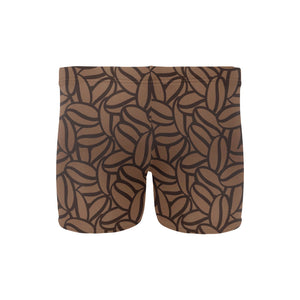 coffee bean pattern Men's Swimming Trunks
