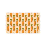 Carrot Pattern Print Design 04 Doormat