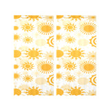 Sun design pattern Gauze Curtain