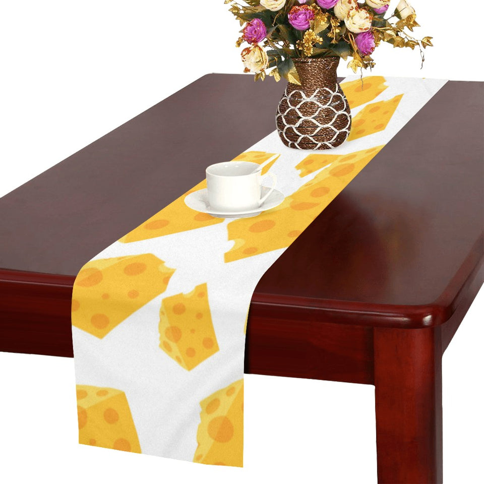 Cheese slice pattern Table Runner