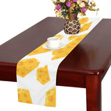 Cheese slice pattern Table Runner
