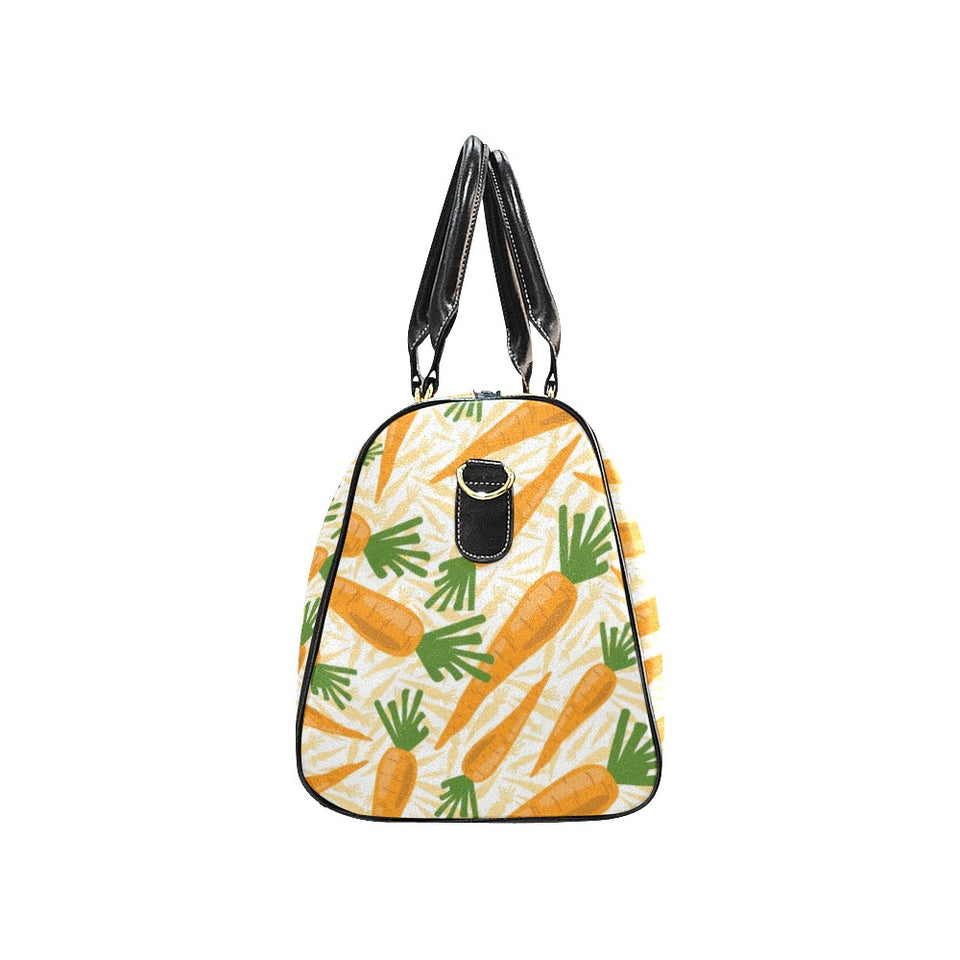 Carrot Pattern Print Design 01 Travel Bag