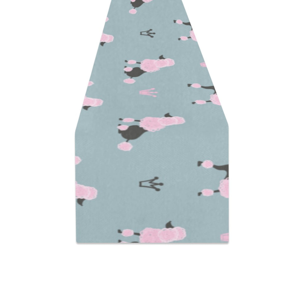 poodle dog pattern Table Runner