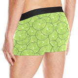 Slices of Lime pattern Men's All Over Print Boxer Briefs Men's Underwear
