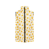 Fried Eggs Pattern Print Design 02 Women's Padded Vest