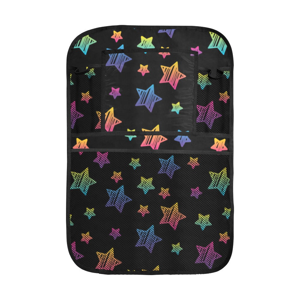 Colorful star pattern Car Seat Back Organizer