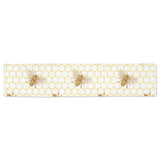 Bee honeycomb seamless design pattern Table Runner