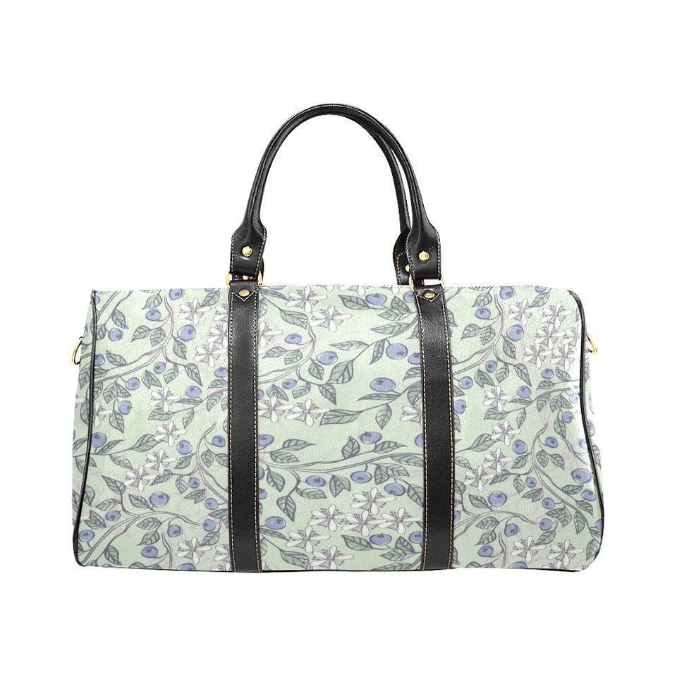 hand drawn blueberry pattern Travel Bag