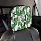 Cool Broccoli pattern Car Headrest Cover